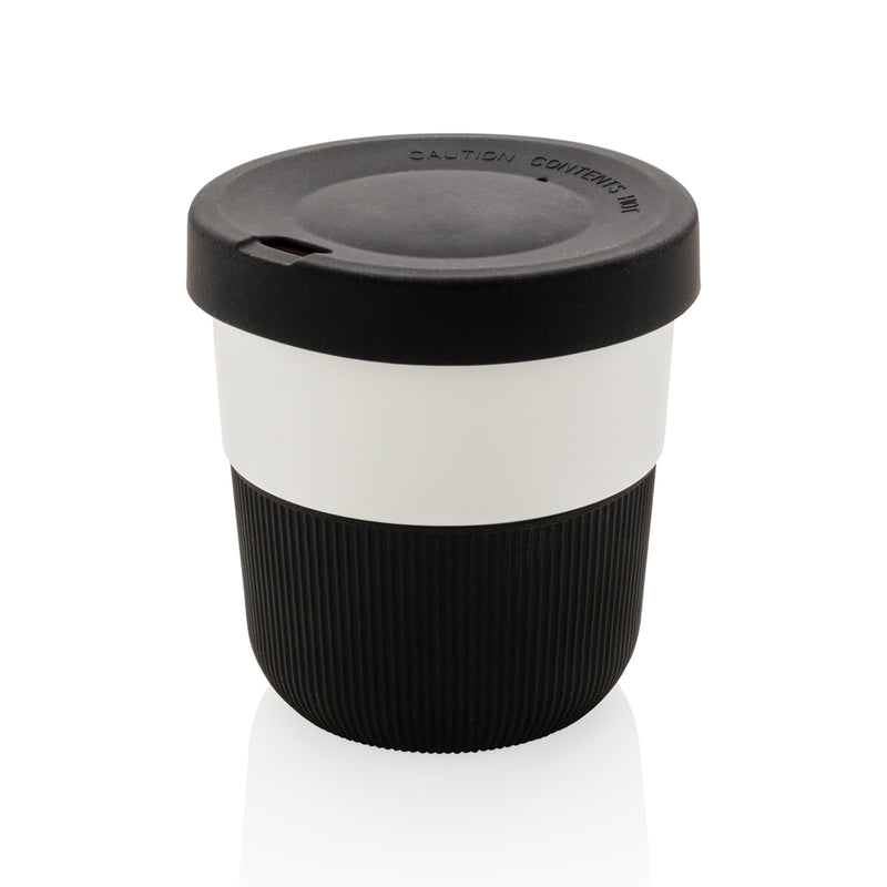 Load image into Gallery viewer, XD Collection PLA coffee to go cup, eco-friendly drinkware with a secure lid, designed for hot beverages on the go.
