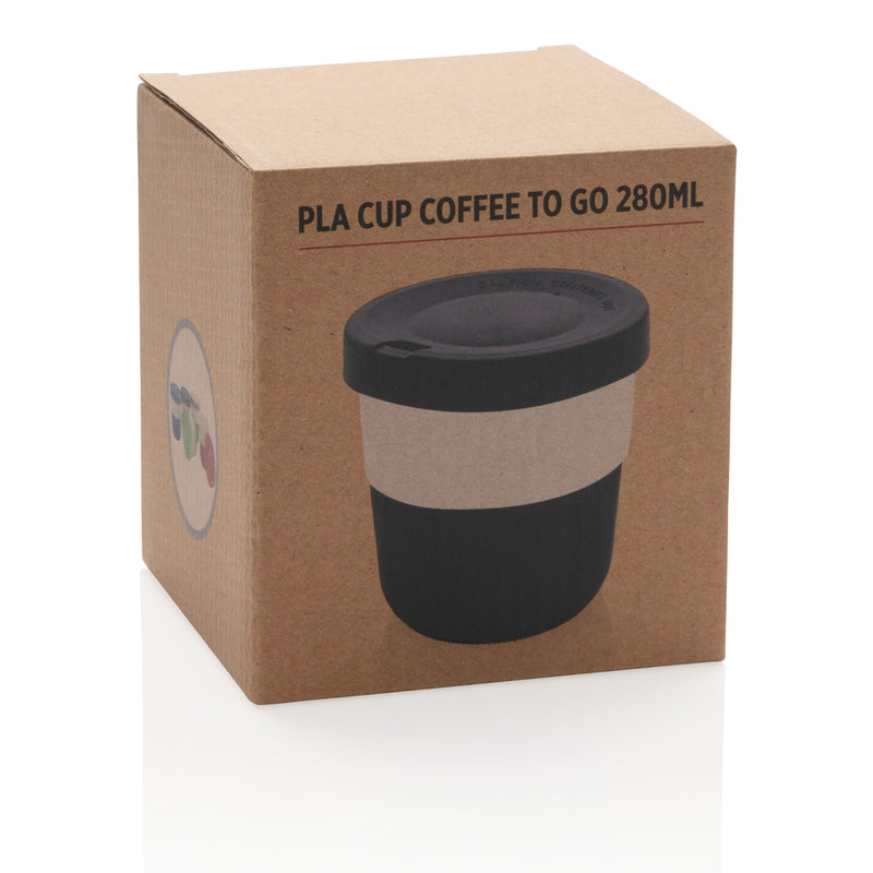 Load image into Gallery viewer, XD Collection PLA coffee to go cup, eco-friendly drinkware with lid, suitable for hot beverages, in a sleek, modern design.
