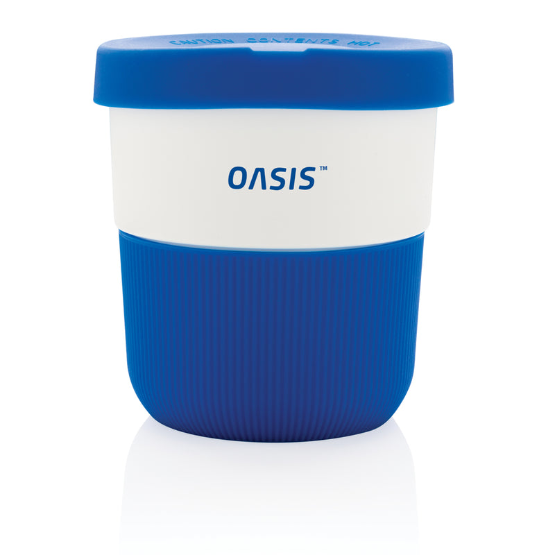Load image into Gallery viewer, XD Collection PLA coffee to go cup, eco-friendly drinkware with a lid, ideal for hot beverages on the go.
