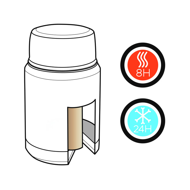 Load image into Gallery viewer, Swiss Peak Elite copper vacuum food container - Custom Wood Designs
