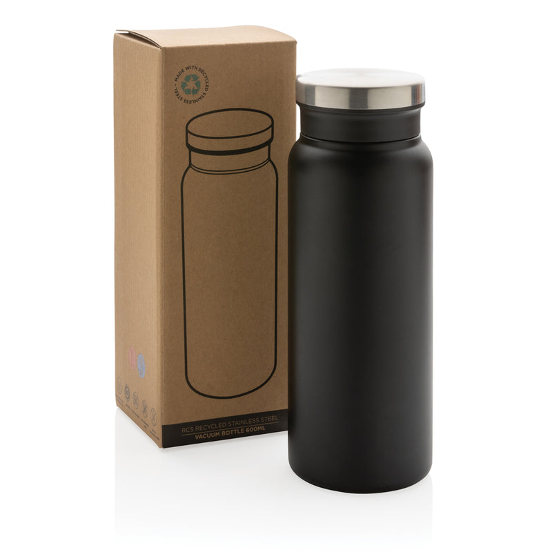 Load image into Gallery viewer, RCS Recycled stainless steel vacuum bottle 600ML - Custom Wood Designs
