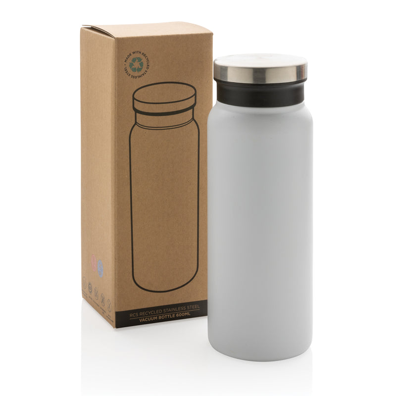 Load image into Gallery viewer, RCS Recycled stainless steel vacuum bottle 600ML - Custom Wood Designs
