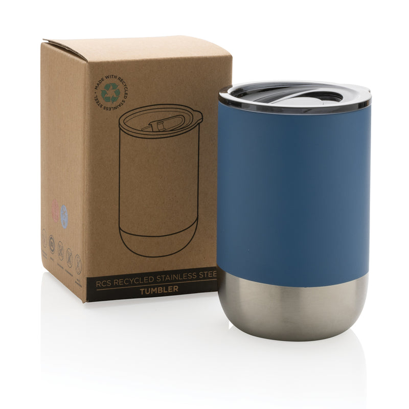 Load image into Gallery viewer, RCS recycled stainless steel tumbler - Custom Wood Designs
