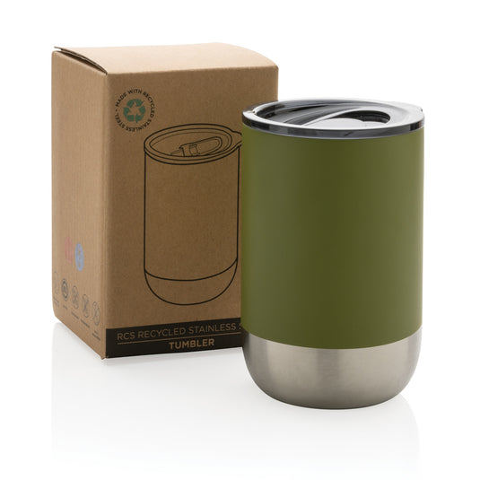 RCS recycled stainless steel tumbler - Custom Wood Designs
