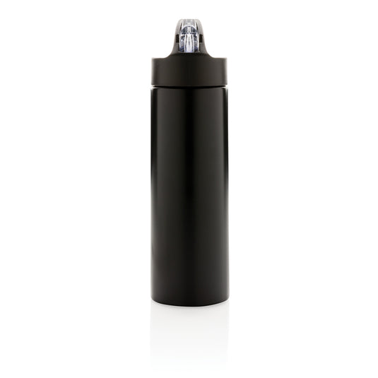 XD Xclusive sport bottle with straw, reusable drinkware for active use, featuring a sleek design and spill-proof lid.