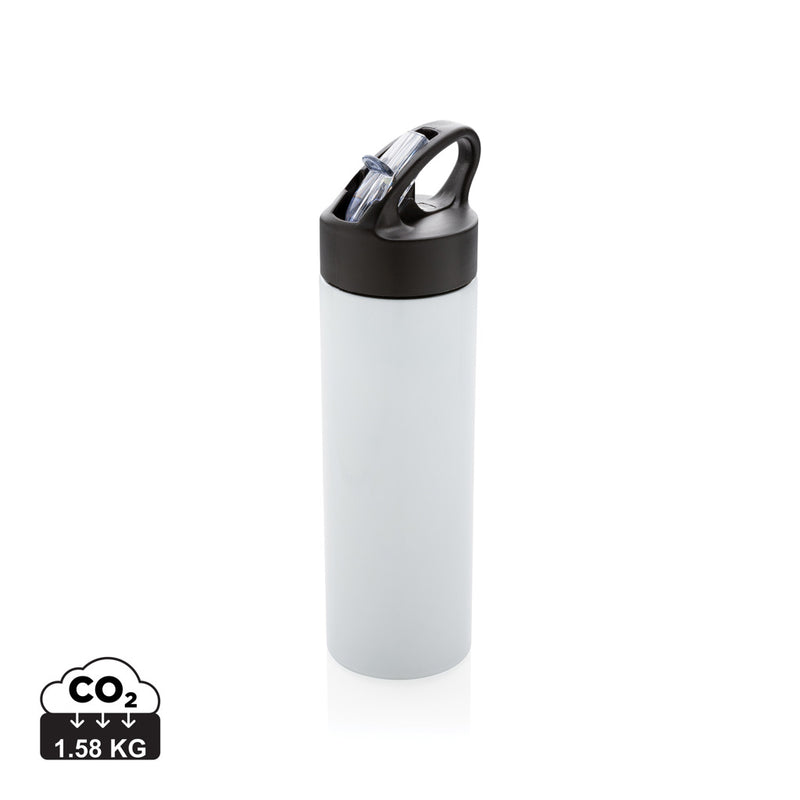 Load image into Gallery viewer, XD Xclusive sport bottle with straw, reusable drinkware for hydration, featuring a sleek design and convenient straw for easy drinking.

