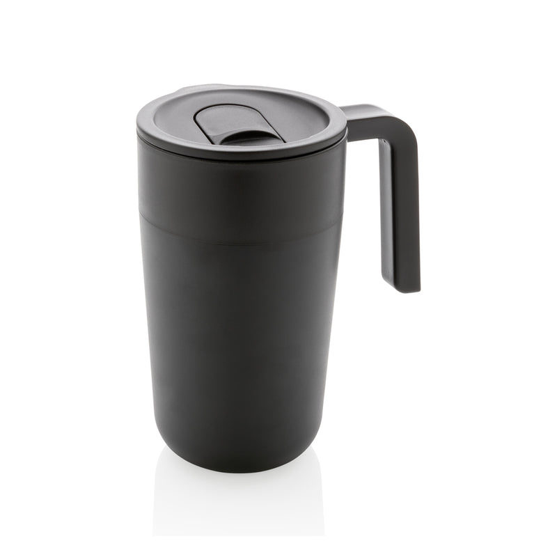 Load image into Gallery viewer, GRS Recycled PP and SS mug with handle - Custom Wood Designs
