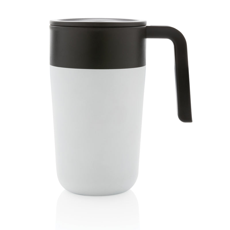 Load image into Gallery viewer, GRS Recycled PP and SS mug with handle - Custom Wood Designs
