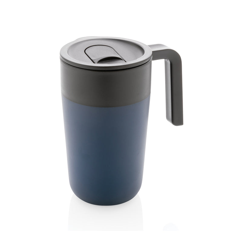 Load image into Gallery viewer, GRS Recycled PP and SS mug with handle - Custom Wood Designs
