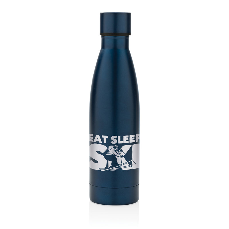 Load image into Gallery viewer, RCS Recycled stainless steel solid vacuum bottle - Custom Wood Designs
