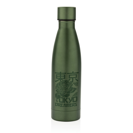 RCS Recycled stainless steel solid vacuum bottle - Custom Wood Designs