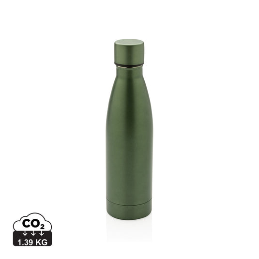 RCS Recycled stainless steel solid vacuum bottle - Custom Wood Designs
