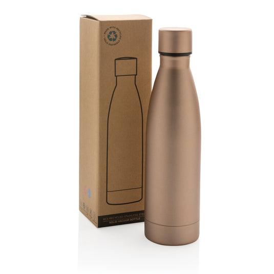 RCS Recycled stainless steel solid vacuum bottle - Custom Wood Designs