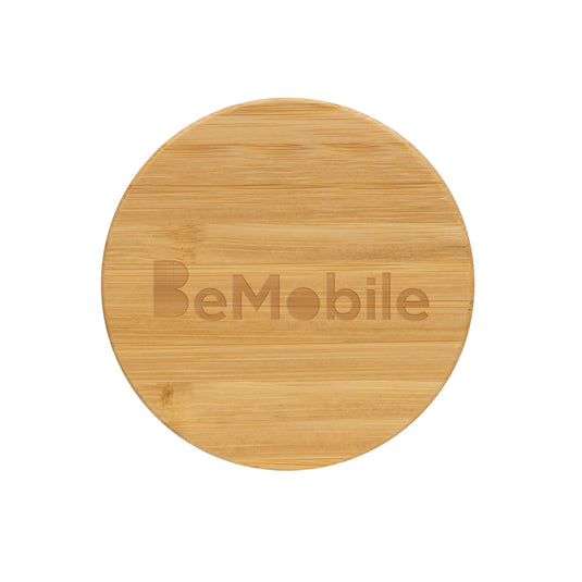 XD Collection GRS certified recycled polypropylene mug with bamboo lid, eco-friendly drinkware for sustainable use