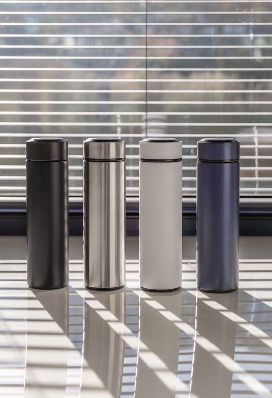 Vacuum stainless steel bottle - Custom Wood Designs