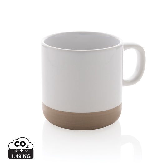 Glazed ceramic mug 360ml - Custom Wood Designs