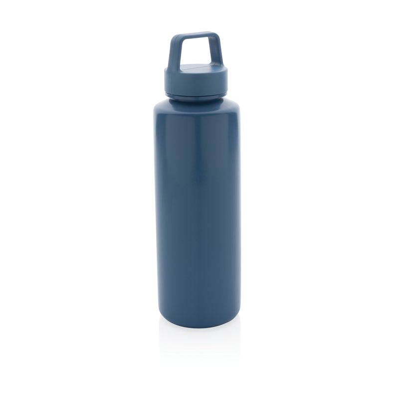 Load image into Gallery viewer, RCS certified recycled PP water bottle with handle - Custom Wood Designs
