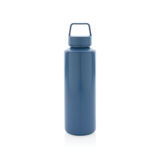 RCS certified recycled PP water bottle with handle - Custom Wood Designs