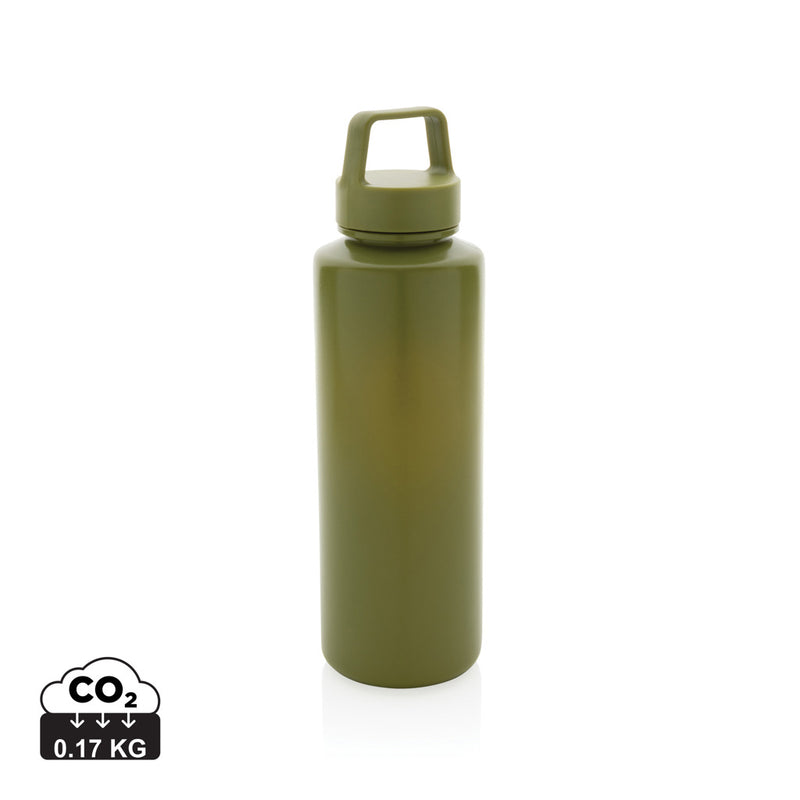 Load image into Gallery viewer, RCS certified recycled PP water bottle with handle - Custom Wood Designs
