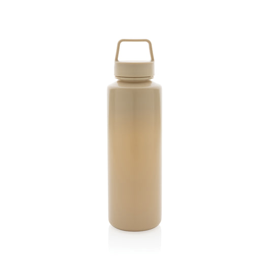 RCS certified recycled PP water bottle with handle - Custom Wood Designs