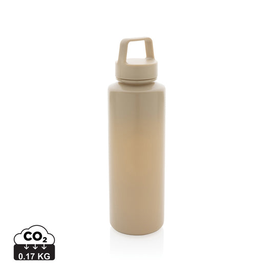 RCS certified recycled PP water bottle with handle - Custom Wood Designs
