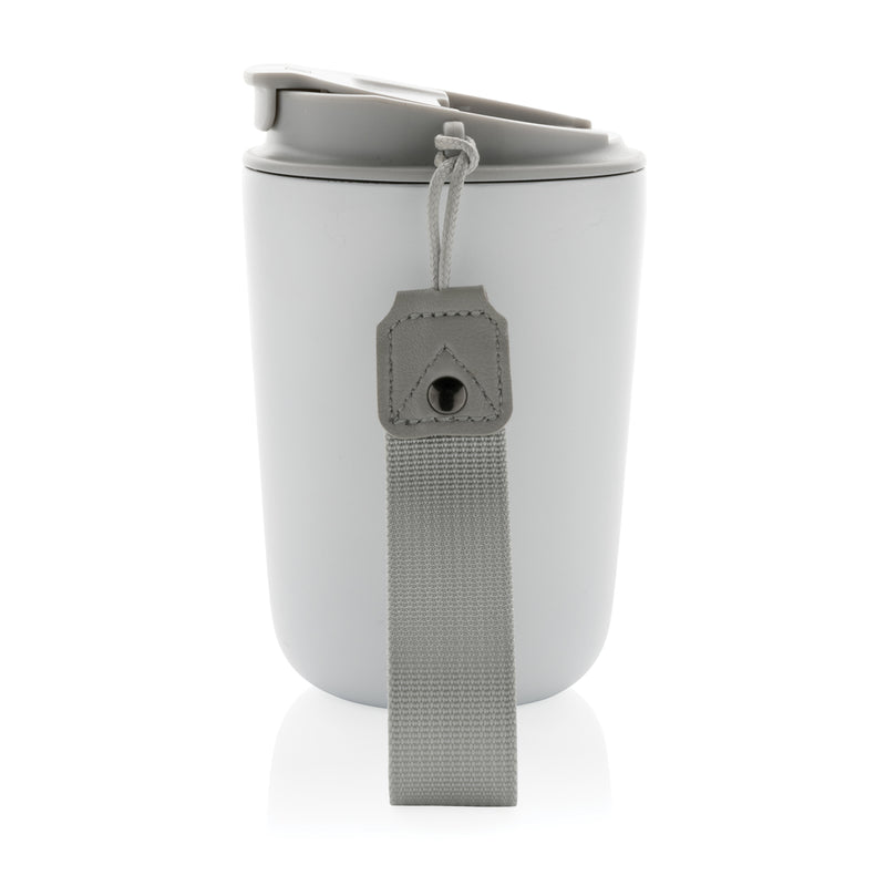 Load image into Gallery viewer, Cuppa RCS re-steel vacuum tumbler with lanyard - Custom Wood Designs
