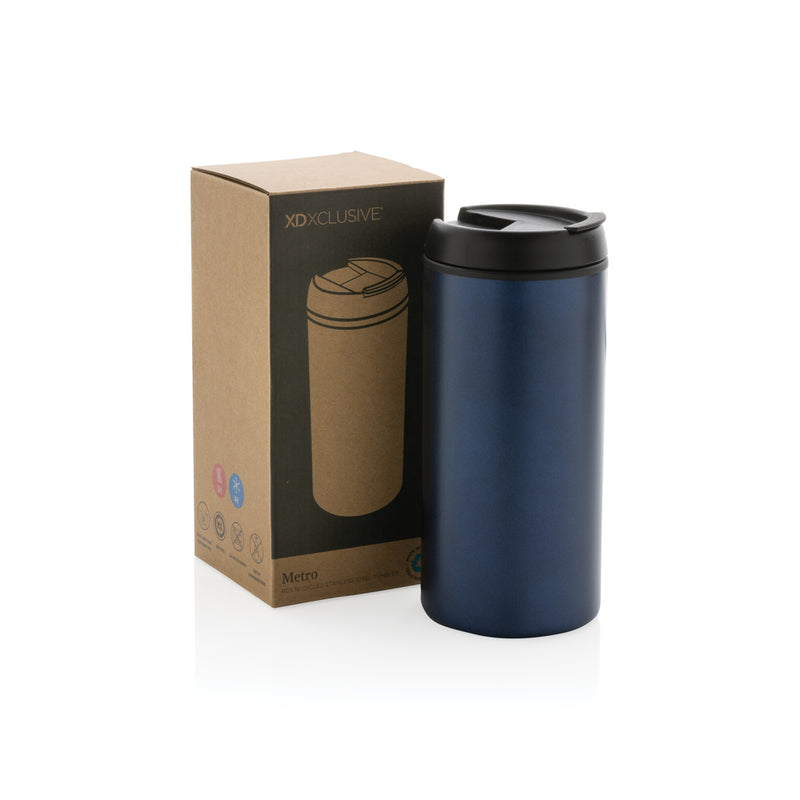 Load image into Gallery viewer, Metro RCS Recycled stainless steel tumbler - Custom Wood Designs
