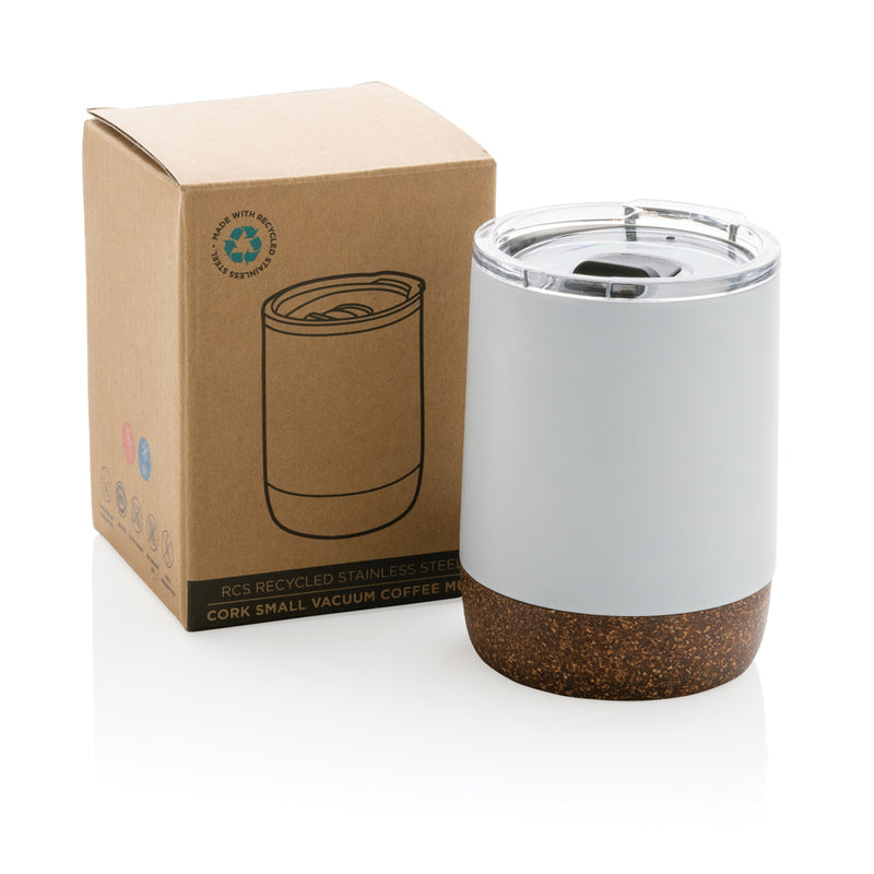 Load image into Gallery viewer, RCS Re-steel cork small vacuum coffee mug - Custom Wood Designs

