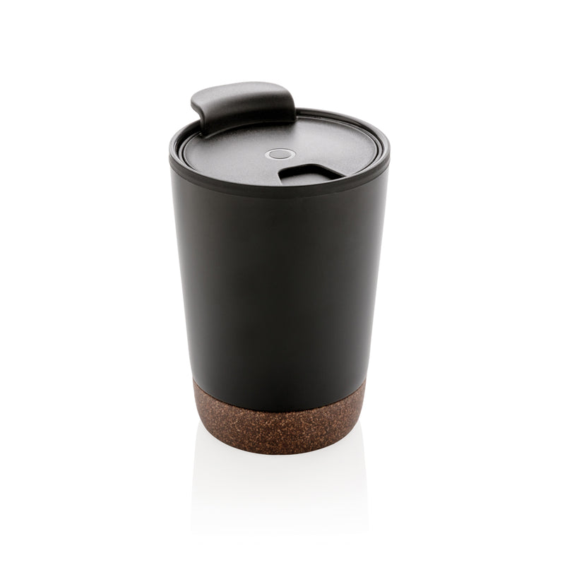 Load image into Gallery viewer, GRS RPP stainless steel cork coffee tumbler - Custom Wood Designs
