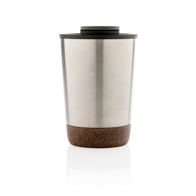 Load image into Gallery viewer, GRS RPP stainless steel cork coffee tumbler - Custom Wood Designs
