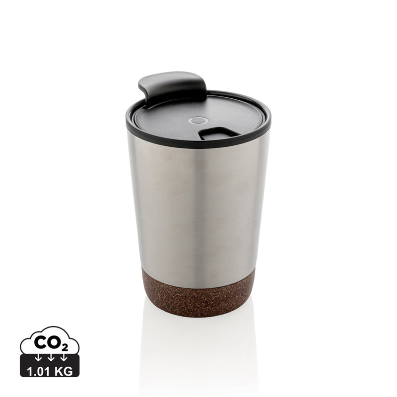 Load image into Gallery viewer, GRS RPP stainless steel cork coffee tumbler - Custom Wood Designs
