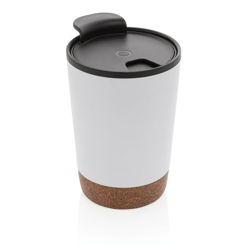 Load image into Gallery viewer, GRS RPP stainless steel cork coffee tumbler - Custom Wood Designs
