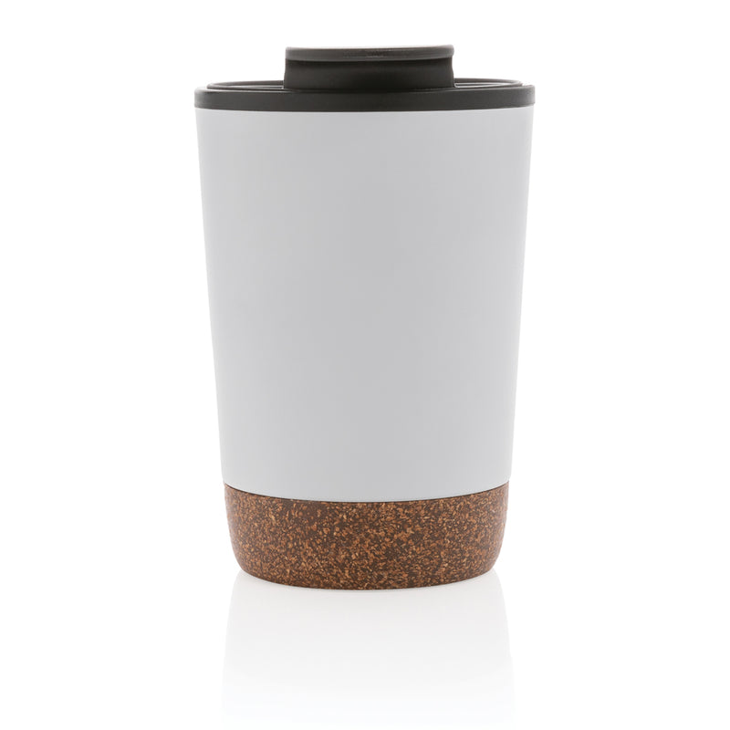 Load image into Gallery viewer, GRS RPP stainless steel cork coffee tumbler - Custom Wood Designs
