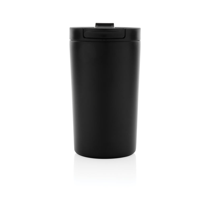 Load image into Gallery viewer, XD Collection RCS RSS double wall vacuum leakproof lock mug for hot and cold drinks, black drinkware with secure lid
