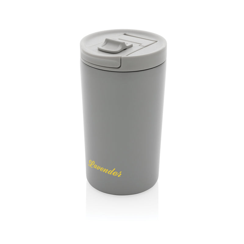 Load image into Gallery viewer, XD Collection RCS RSS double wall vacuum leakproof lock mug, black drinkware with secure lid and insulated design.
