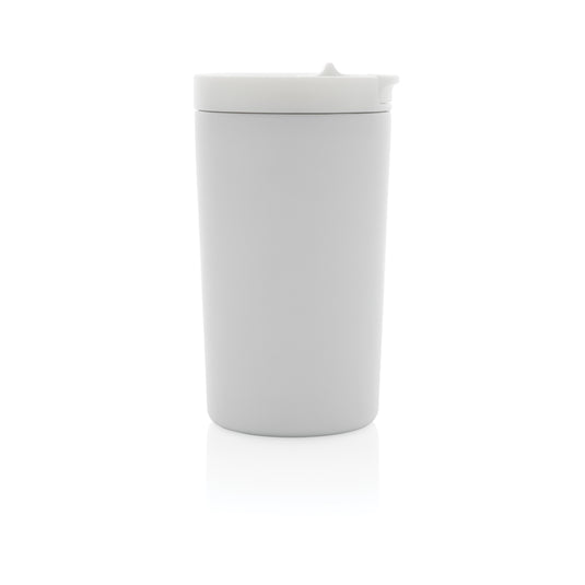 XD Collection RCS RSS double wall vacuum leakproof lock mug, stainless steel drinkware with secure lid and sleek design.
