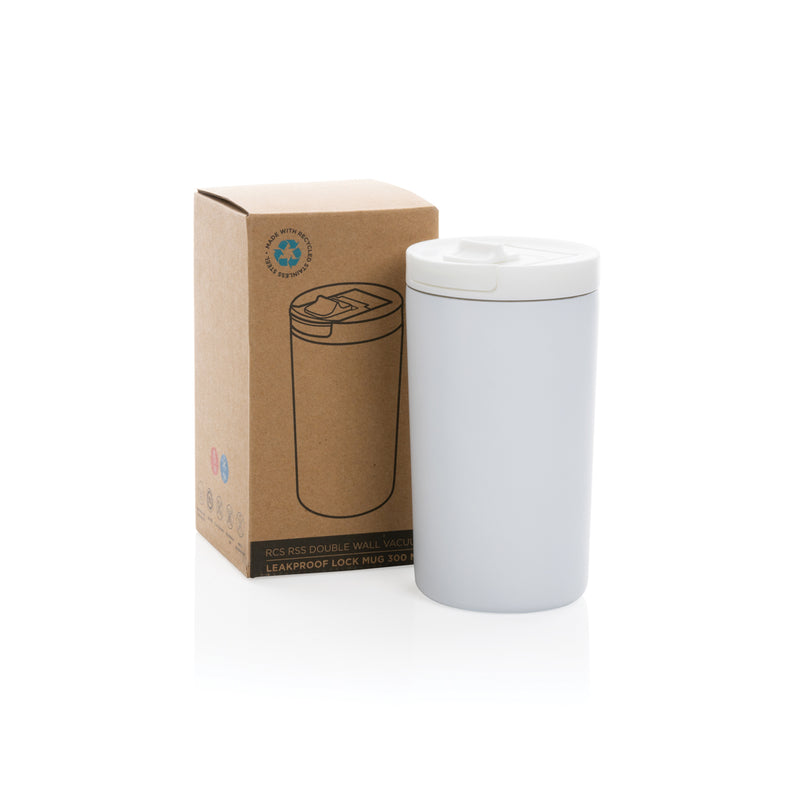 Load image into Gallery viewer, XD Collection RCS RSS double wall vacuum leakproof lock mug for hot or cold drinks, with sleek stainless steel design and secure lid.
