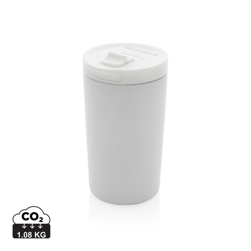Load image into Gallery viewer, XD Collection RCS RSS double wall vacuum leakproof lock mug, sleek black drinkware with secure lid and insulated design.
