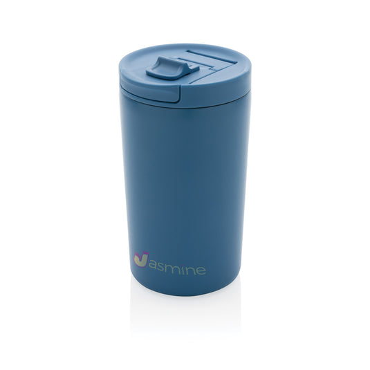 XD Collection RCS RSS double wall vacuum leakproof lock mug for hot and cold drinks, shown with a sleek drinkware design.