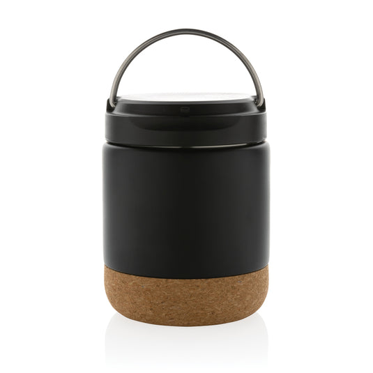 XD Collection recycled stainless steel food flask with RCS certification, designed for home and living use, shown in the image.