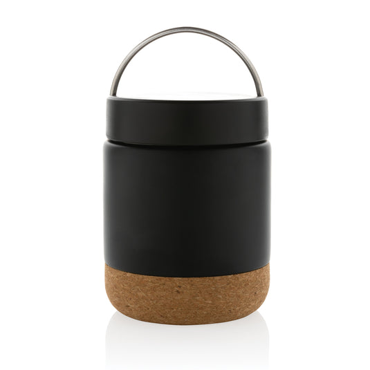 Recycled stainless steel food flask from XD Collection, RCS certified, with a sleek, durable design for home and on-the-go use.