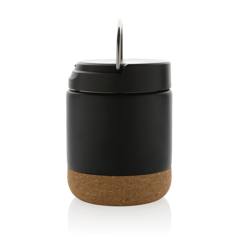 Load image into Gallery viewer, Stainless steel food flask from XD Collection, RCS certified recycled stainless steel, ideal for home and outdoor use.
