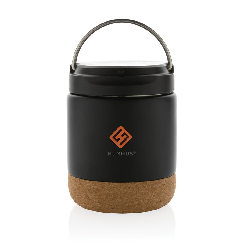 Load image into Gallery viewer, XD Collection stainless steel food flask, RCS certified recycled, with a sleek design for home and on-the-go food storage.
