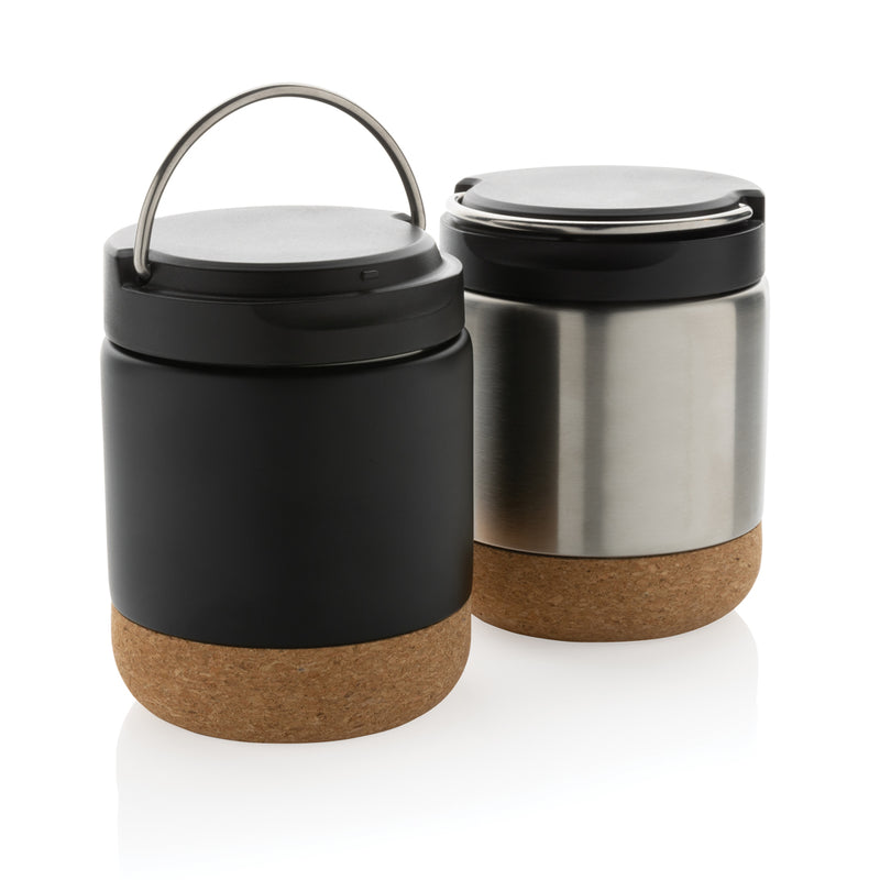 Load image into Gallery viewer, Stainless steel food flask from XD Collection, RCS certified recycled stainless steel, ideal for home and on-the-go use
