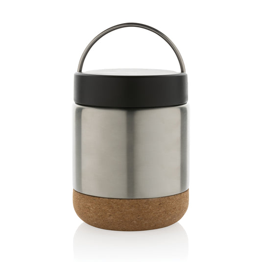 Stainless steel food flask from XD Collection, RCS certified recycled stainless steel, ideal for home and on-the-go meals.