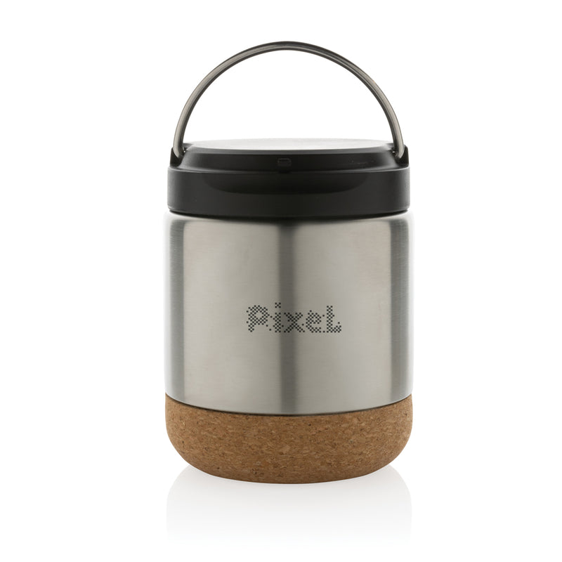 Load image into Gallery viewer, Reusable stainless steel food flask from XD Collection, RCS certified, with a sleek design suitable for home and on-the-go meals.
