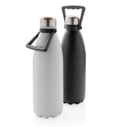 RCS Recycled stainless steel large vacuum bottle 1.5L - Custom Wood Designs