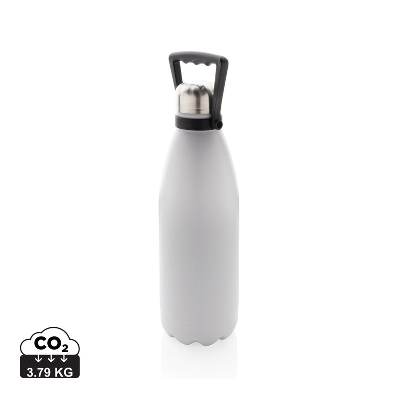 Load image into Gallery viewer, RCS Recycled stainless steel large vacuum bottle 1.5L - Custom Wood Designs
