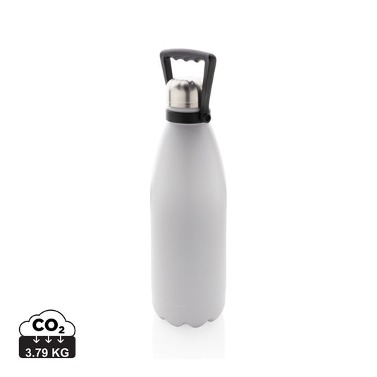 RCS Recycled stainless steel large vacuum bottle 1.5L - Custom Wood Designs