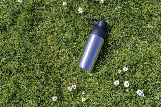 Flow RCS recycled stainless steel vacuum bottle - Custom Wood Designs